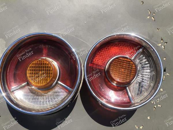Pair of REAR LIGHTS (glasses) - Right & Left - BMW 1500 / 1600 / 1800 / 2000 (Neue Klasse) - 18358 (R) / 18348 (L)- 2