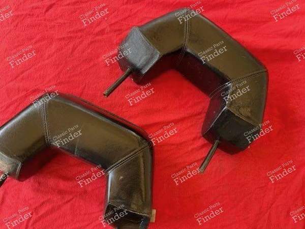 Paar Kopfstützen aus schwarzem Leder - CX GTI - CITROËN CX - 1