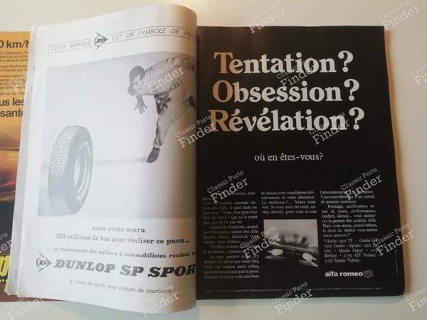 Revue 'moteurs' - Spécial Salon 1969 - RENAULT 8 / 10 (R8 / R10) - N° 75- 2