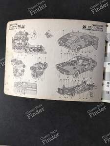 Ersatzteilkatalog P.R. 961 - RENAULT 15 / 17 (R15 - R17) - 7701432625- thumb-3