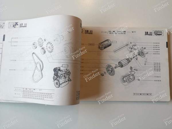 P.R. 932 - Catalogue de pièces de rechange - RENAULT 6 (R6) - 7701429816- 5