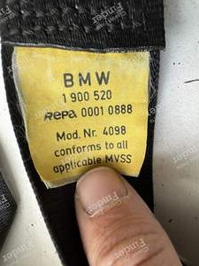 Pair of front seat belts - BMW 3 (E21) - 4098 - 1900519 / 00010887 / 1900520 / 00010888- thumb-3