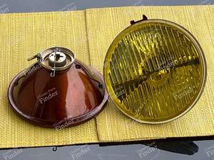 2 Yellow Fog lamps for Oscar Cibié - ALPINE A110 - thumb-1