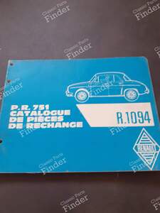 Ersatzteilkataloge für RENAULT Dauphine / Ondine