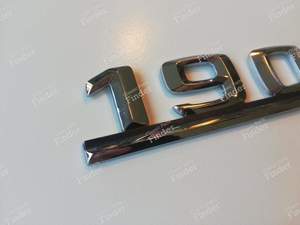 Trunk sign - 2.5 diesel version - MERCEDES BENZ 190 (W201) - A2018172115- thumb-2
