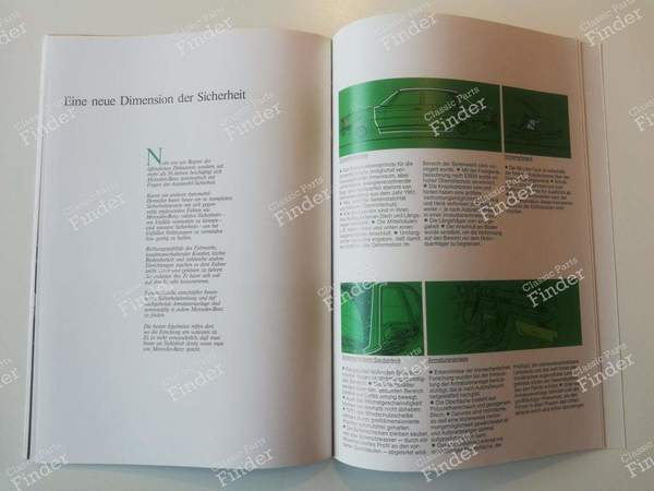 6-cylinder versions sales brochure - MERCEDES BENZ S (W116) - 1478/0001/1972- 5
