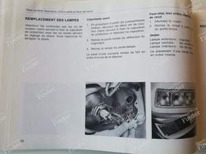 Wartungshandbuch - OPEL Rekord (D) / Commodore (B) - 08980231- thumb-5