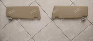 Pair of sunvisors Beige - MERCEDES BENZ W123 - thumb-1