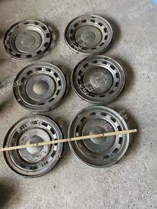 Set of hubcaps - SIMCA Vedette / Ariane - thumb-1