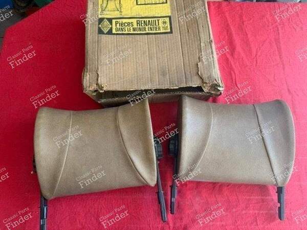 Pair of original headrests - RENAULT 16 (R16) - 01554829- 0