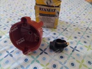 Tête de delco avec doigt d'allumeur - RENAULT 4 / 3 / F (R4) - 7701413004- thumb-1