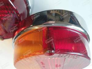 Pair of rear lights - SIMCA 900 / Simc'4 / 1000 / 1005 / 1006 / 1118 /Abarth 1150 - 607- thumb-5