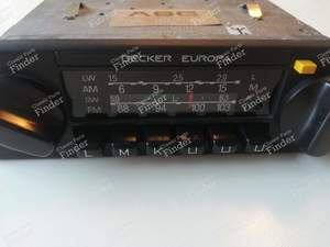 Becker Autoradio - BMW 2800 CS/2.5 CS/3.0 CS/3.0 CSI/3.0 CSL (E9) - Europa 598- thumb-2