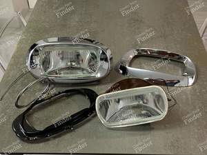 Pair of complete headlights - CITROËN Ami 6 / Dynam - 14511- thumb-2