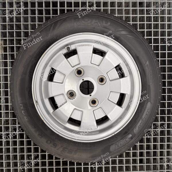 3 jantes Cromodora d'origine - Version HF - LANCIA Fulvia - CD28- 0