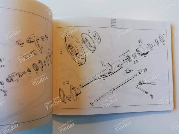 Spare parts manual - 'Catalog C - MERCEDES BENZ /8 (W114 / W115) - 12178 / 50000-10.70 WK- 4