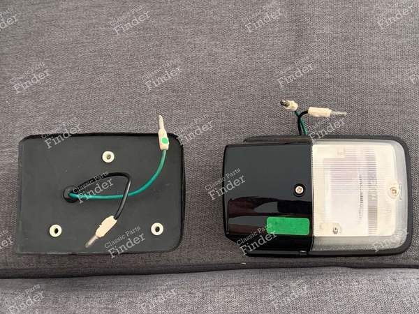 Pair of reverse lights and license plates - RENAULT 6 (R6) - 40300- 1