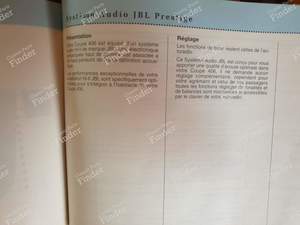 Car radio + 6-CD changer - JBL Audio Pack - PEUGEOT 406 Coupé - 22RC465/35- thumb-8