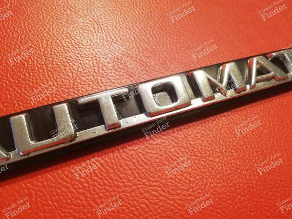 Monogramme 'Automatic' - BMW 3 (E21) - B2 BMW N113 19.0- 2