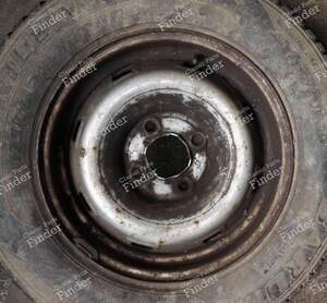 4 jantes en acier - RENAULT 9 / Alliance / Broadway / 11 / Encore (R9 / R11) - 9345- thumb-5