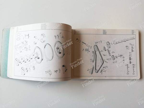 Ersatzteilhandbuch - 'Catalog A' 1968 - MERCEDES BENZ /8 (W114 / W115) - 12140 - 40000 - 12.67- 3
