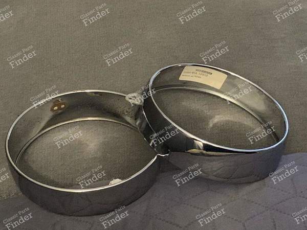 2 Chrome rings for long-range optics - ALPINE A110 - 61412513- 2