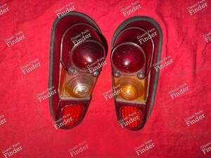 Ein Paar Rücklicht-Cabochons für RENAULT 4 / 3 / F (R4)