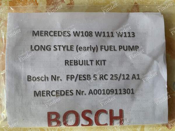 Dichtungssatz für die Überholung der Kraftstoffpumpe - MERCEDES BENZ SL (W113) (Pagode) - 0