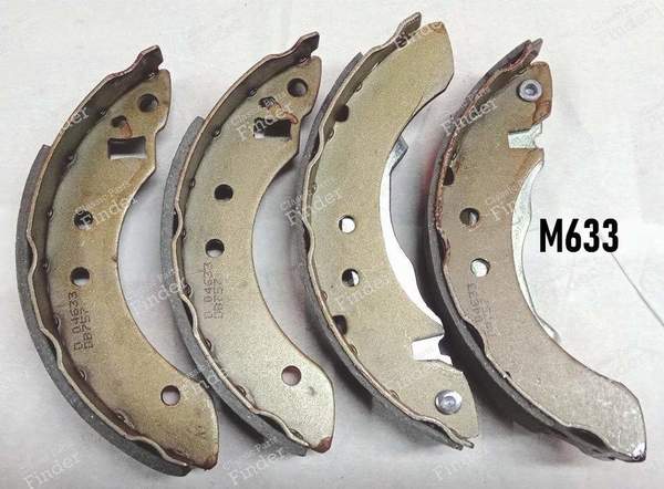 Set of 4 shoes for rear drum brakes. - FORD Escort / Orion (MK3 & 4) - MO 464- 0