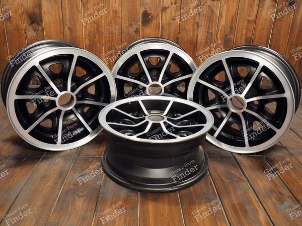 Dunlop D1S Alufelgen 5.5Jx13 Felgen ET16 4x108 PCD 13" Original Felgen - FORD Capri - 0