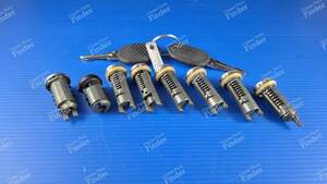 Complete 8-piece lock cylinder set with 2 keys - PEUGEOT Boxer - 4162T6- thumb-1