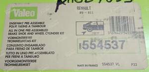 Kit freins arrière Renault 9/11 - RENAULT 9 / Alliance / Broadway / 11 / Encore (R9 / R11) - 554537- thumb-6