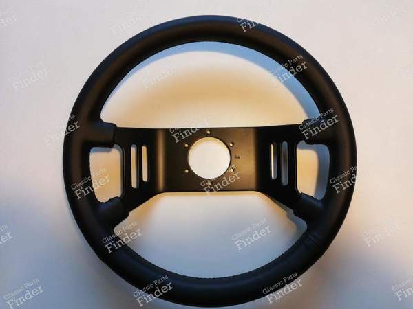 Superb leather sports steering wheel - RENAULT 5 / 7 (R5 / Siete) - 0