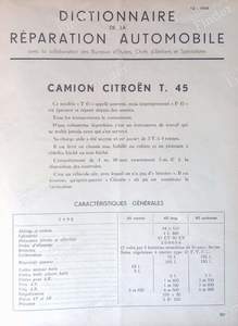 Technische Zeitschrift SERVICE 1946 - CITROËN Type 45 - 12/1946- thumb-1