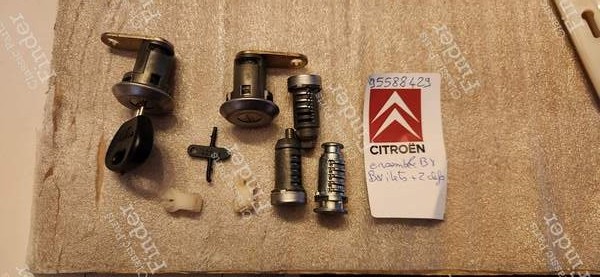 Set mit Schlüsselzylindern - CITROËN BX - 95588429 / 95570867 / 95573314- 0