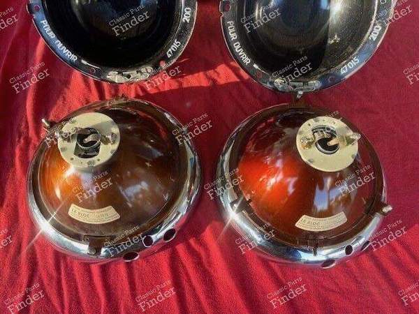 Pair of complete headlamps ABTP 485 - PEUGEOT 203 - ABTP 485- 7