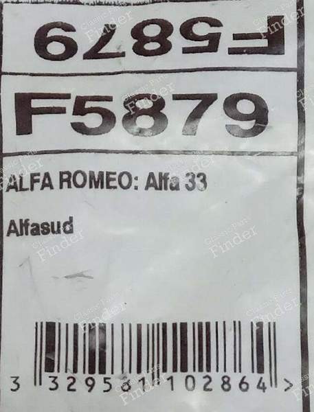 Paire de flexibles arriere gauche et droite - ALFA ROMEO 33 - F5879- 2