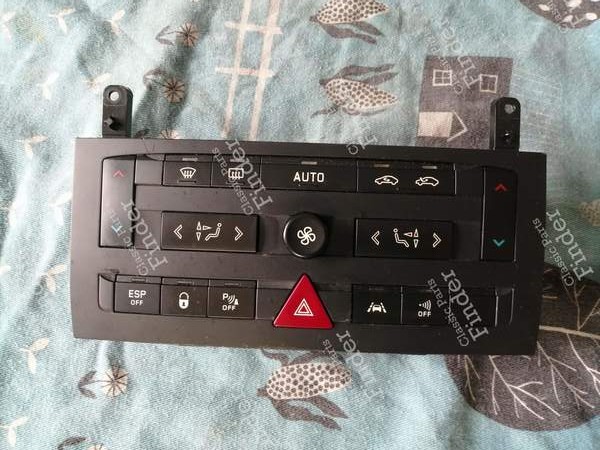 Commande climatisation et autres fonctions - CITROËN C6 - 96573328ZD02- 0