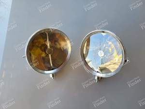 Marchal 200mm headlights, black - BUGATTI Type 13 - 15 - 16 - 17 - 18 - 19 - 22 - 23 - 27 (Brescia)