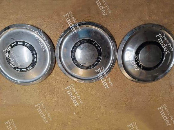 Set of 3 wheel covers - ALFA ROMEO Giulia Sprint GT / GTV / GTC / GTA (105/115 Coupés) - 0