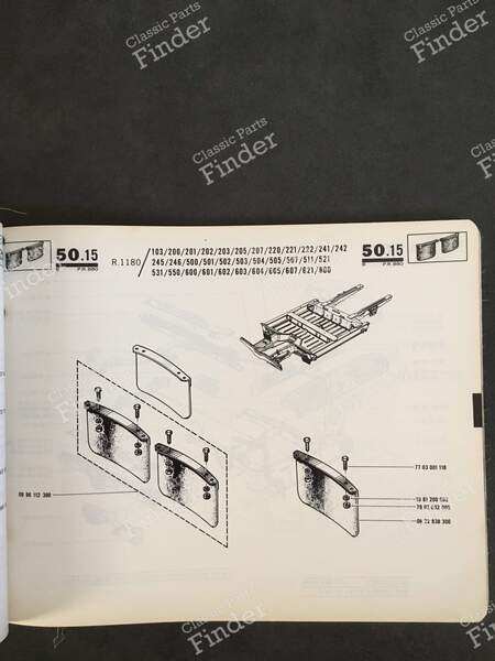 Spare Parts Manual - PR 880 - RENAULT 6 (R6) - 7701428480- 4