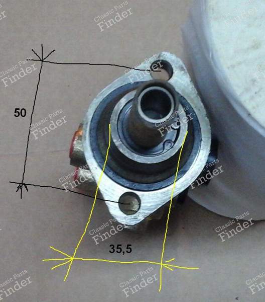 Tandem master cylinder 20.6mm - VOLKSWAGEN (VW) Passat / Santana (B2) - MC2219- 4