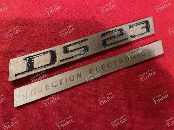 DS 23 IE trunk emblem - CITROËN DS / ID - 0