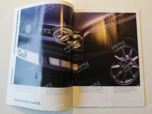 Brochure commerciale Golf 3 GTI - VOLKSWAGEN (VW) Golf III / Vento / Jetta - 515/1190.31.00- 3
