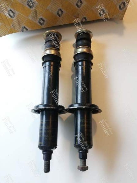 Pair of front shock absorbers - RENAULT 20 / 30 (R20 / R30) - 7700586961- 1