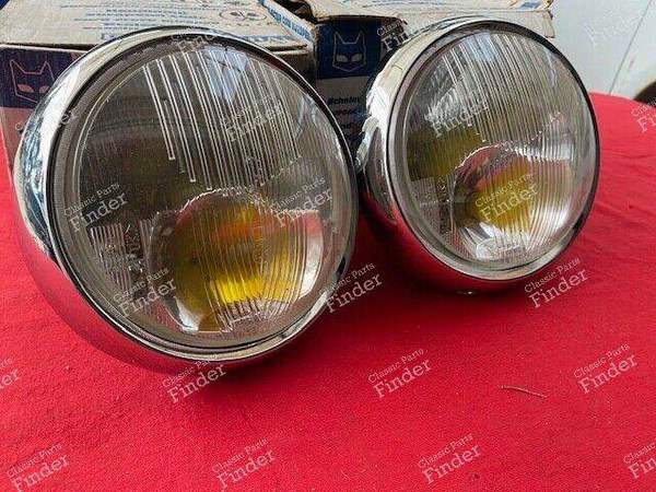 Two MARCHAL AMPLILUX headlights for DS/ID, or others - CITROËN DS / ID - 61282203 (?)- 0