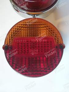 Pair of rear lights - SIMCA 900 / Simc'4 / 1000 / 1005 / 1006 / 1118 /Abarth 1150 - 607- thumb-3