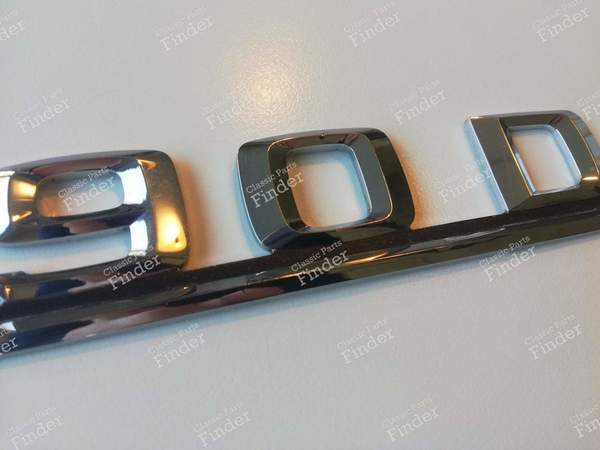 Trunk sign - 2.5 diesel version - MERCEDES BENZ 190 (W201) - A2018172115- 3