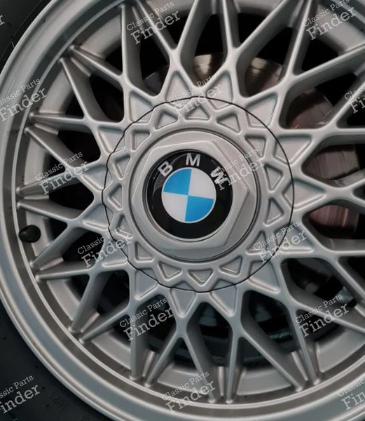 Set of 4 hub caps for 14" BBS rims - BMW 3 (E30) - Equiv. 36132225622- 7