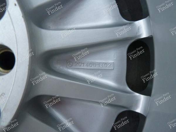 New 15-inch alloy wheel - MERCEDES BENZ 190 (W201) - A2014001302- 5